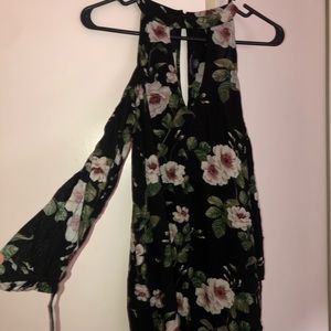 FLORAL AMERICAN EAGLE DRESS
